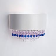 Бра Strotskis Elisa 2x60 Вт E14 хром/белый 286/2 Бра Strotskis Elisa 2x60 Вт E14 хром/белый 286/2