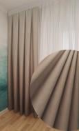 Штора Градиент 250x270 бежевый Декор-ін Штора Градиент 250x270 бежевый Декор-ін