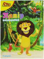 Папір кольоровий А4 14 аркушів 7 кольорів Olli