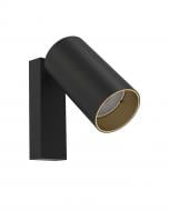 Спот Nowodvorski Mono 1x10 Вт GU10 черный/золото 7764