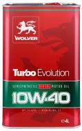 Моторне мастило Wolver Turbo Evolution 10W-40 4 л