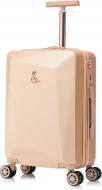 Чемодан SEMI LINE DAS303366 38 л золотой 20" S Golden T5912-1