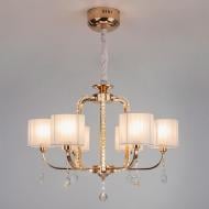 Люстра підвісна Strotskis Adriana 6x40 Вт E14 золото 428/6