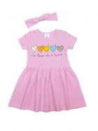 Плаття Luna Kids р.92 пудра 0044