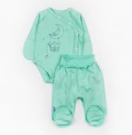 Комплект Dexter`s боди ползунки Plain ментоловый р.62 d978змт