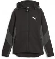Джемпер Puma EVOSTRIPE FULL-ZIP HOODIE DK 67593001 р.M черный