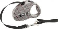 Поводок-рулетка Flexi Fashion Gentlemen Glencheck M до 25 кг 5 м
