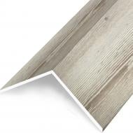 Профиль Унипласт угол 118 25х25 Laminat 73017 Сосна монблан белая 0,008х3м.п.