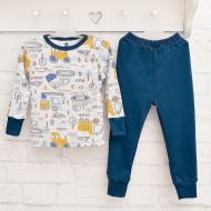 Пижама для мальчиков Blanka Авто р.98 синий 110730