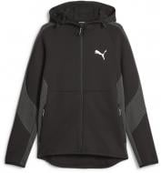 Джемпер Puma EVOSTRIPE FULL-ZIP HOODIE DK 67593001 р.S чорний