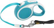 Поводок-рулетка Flexi бирюзовий Vario XS