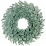 Вінок новорічний Siga Group литий Ковалівський великий блакитний d590 мм 4829221925413