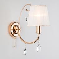 Бра Strotskis Emiliana 1x40 Вт E14 белый/золото 10087/1