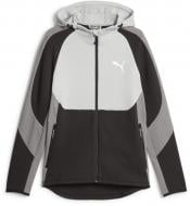 Джемпер Puma EVOSTRIPE FULL-ZIP HOODIE DK 67593014 р.M сірий Джемпер Puma EVOSTRIPE FULL-ZIP HOODIE DK 67593014 р.M сірий