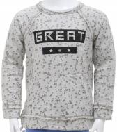 Джемпер для мальчика Фламинго р.122 серый D8-8643-64/14