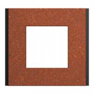 Рамка одноместная Schneider Electric Unica Deco Material горизонтальная терракот NU600271