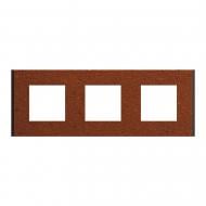 Рамка трехместная Schneider Electric Unica Deco Material универсальная терракот NU600671