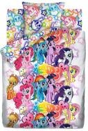 Комплект постельного белья 1.5 My Littel Pony Граффити белый