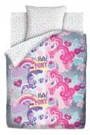 Комплект постельного белья 1.5 My Littel Pony Подружки пони белый