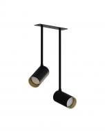 Спот Nowodvorski Mono Surface 2x10 Вт GU10 черный/золото 7682