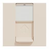 Розетка комп’ютерна без заземлення Schneider Electric Unica New IP20 бежевий NU341144 Розетка комп’ютерна без заземлення Schneider Electric Unica New IP20 бежевий NU341144