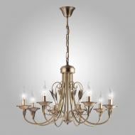 Люстра подвесная Strotskis Afina 8x60 Вт E14 античная бронза 60050/8
