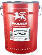 Масло трансмиссионное Wolver Gear Oil 75W-90 20 л