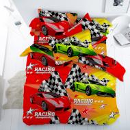 Комплект постельного белья 1.5 Ралли желтый Ecotton