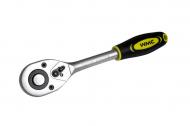 Тріскачка реверсивна з гумовою ручкою 1/2'' 24 зубці WMC TOOLS WT-80244