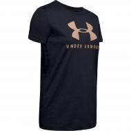 Футболка Under Armour GRAPHIC SPORTSTYLE CLASSIC CREW 1346844-001 р.XS черный