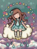 Картина по номерам April's Showers Santoro Gorjuss Collection 30х40 см Ideyka