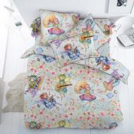 Комплект постельного белья 1.5 Феи серый Ecotton