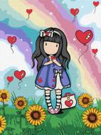 Картина по номерам Be Kind To Yourself Santoro Gorjuss Collection 30х40 см Ideyka