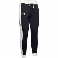 Брюки Under Armour RIVAL FLEECE GRAPHIC NOVELTY PANT 1348571-001 р. XS черный