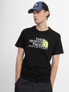 Футболка THE NORTH FACE M S/S RUST 2 TEE NF0A4M68H211 р.M чорний