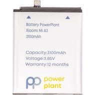 Батарея акумуляторна PowerPlant Xiaomi Mi A3 3100 мА/г (SM220342)