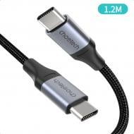 Кабель Choetech USB 2.0 USB-CUSB-C 60 ватт 1,2 м чорний (XCC-1003-BK)