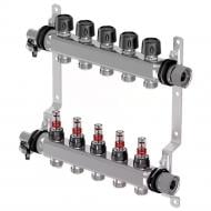 Колектор Uponor 1088867 (нержавійка) з витратомірами Smart S Ø1 НГ x 16 х 3/4″