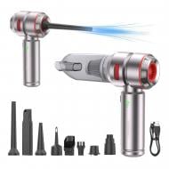 Пилосос автомобільний Suitu ST-6659 Silver Red