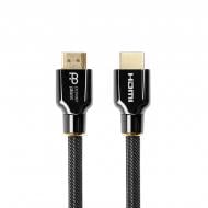 Кабель PowerPlant HDMI 1 м черный (CA912186) Ultra HD 8K eARC 30AWG