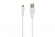 Кабель Cablexpert micro USB 2.0, A-папа/micro B-папа 3 м white (CCP-mUSB2-AMBM-W-10)