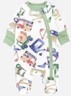 Человечек для мальчика Dexter`s Tractor р.56 молочный 300314