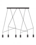 Люстра подвесная Nowodvorski Imbria 6x35 Вт GU10 черный 9675