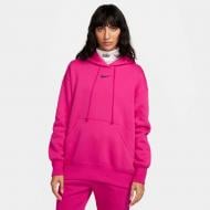 Джемпер Nike W NSW PHNX FLC OS PO HOODIE DQ5860-615 р.S рожевий