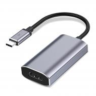 Адаптер Choetech USB-C на HDMI, 8К 60 Гц 0,11 м grey (HUB-H16-GY)