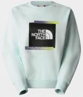 Свитшот THE NORTH FACE W ES GRAPHIC CREW NF0A83FILV51 р.S бирюзовый