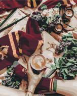 Картина по номерам На кофе в Хогвартс BS36542 40x50 см Brushme Картина по номерам На кофе в Хогвартс BS36542 40x50 см Brushme