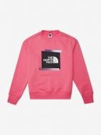 Світшот THE NORTH FACE W ES GRAPHIC CREW NF0A83FIN0T1 р.L рожевий