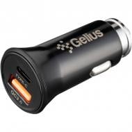 Автомобільний зарядний пристрій Gelius Pro Twix GP-CC006 USB / Type-C QC / PD18W Black (2099900851759)