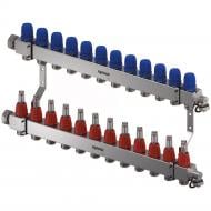 Коллектор Uponor 1133478 (нержавейка кв. профиль) с расходомерами Vario C FM Ø1 НГ x 10 х 3/4″ Коллектор Uponor 1133478 (нержавейка кв. профиль) с расходомерами Vario C FM Ø1 НГ x 10 х 3/4″